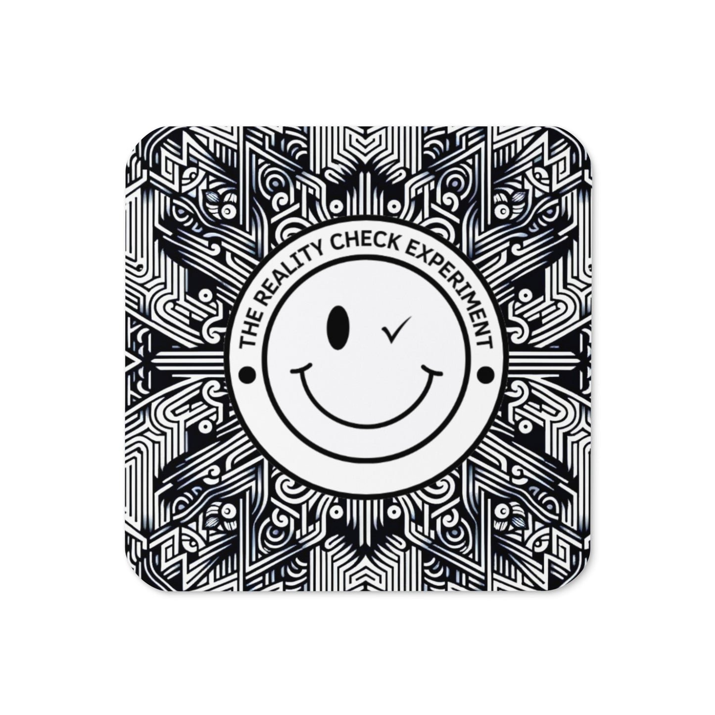 Cork-back coaster