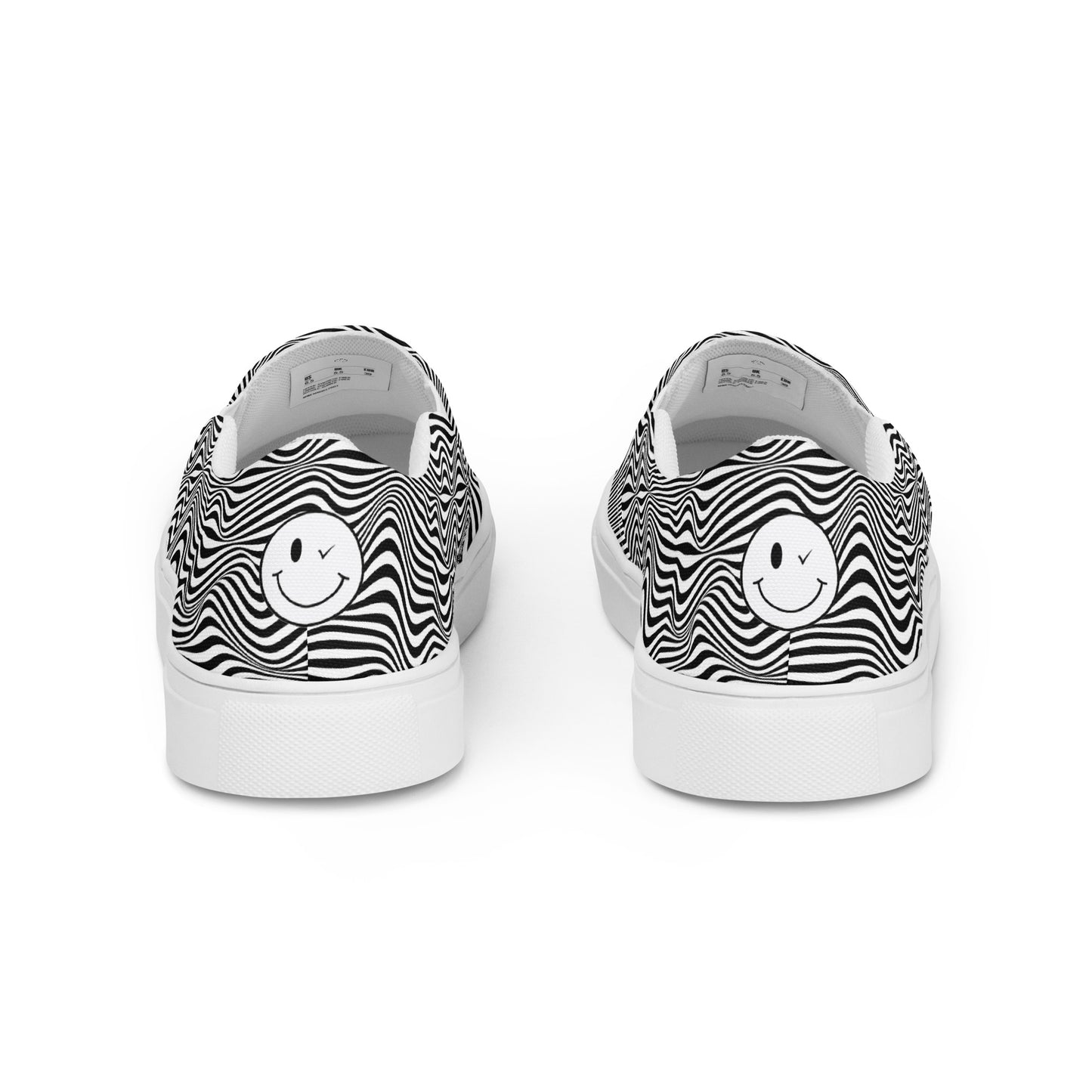 Trippy slip-on shoes