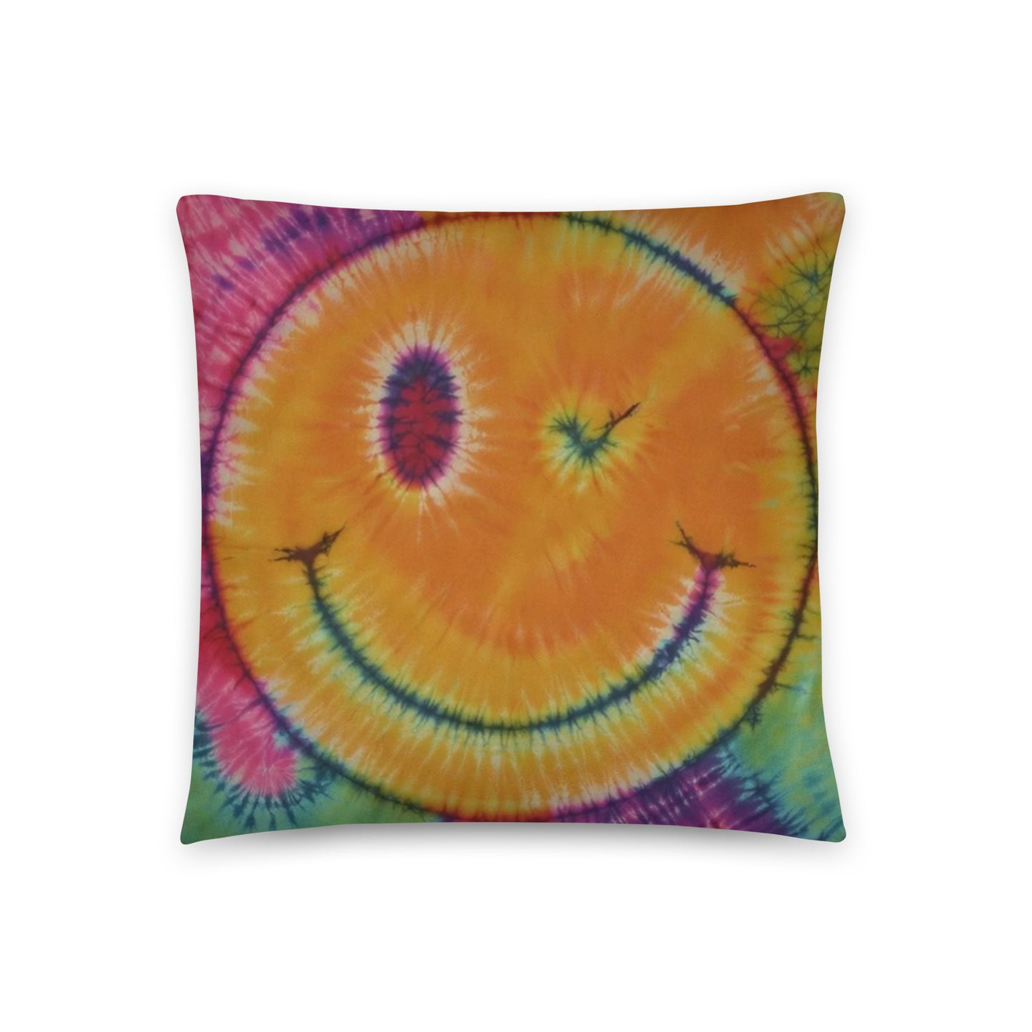 Smiley Dye Pillow