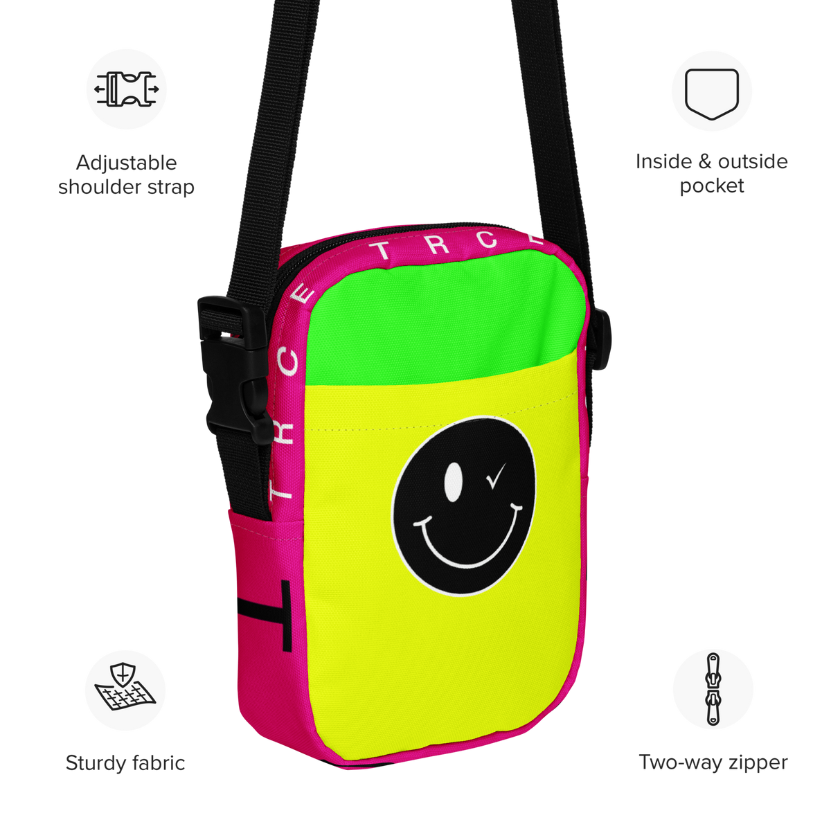 Smiley Crossbody Bag