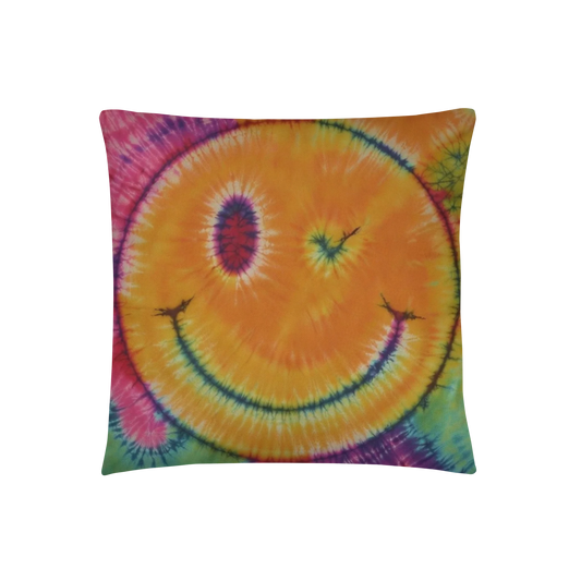 Smiley Dye Pillow