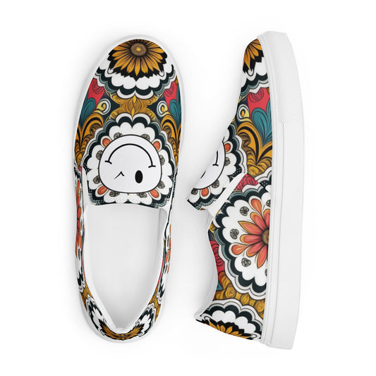 Smiley Shoes Slip-on Canvas Shoes